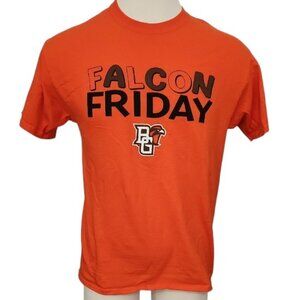 Bowling Green Falcons “Falcon Friday” Orange Graphic Tee Size Large - Unisex